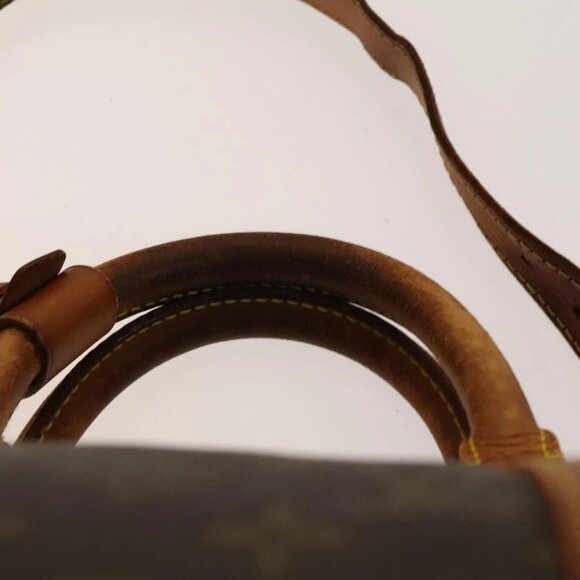 LOUIS VUITTON Monogram Keepall Bandouliere 50 Boston Bag M41416 LV Auth 137204 - Picture 9 of 16